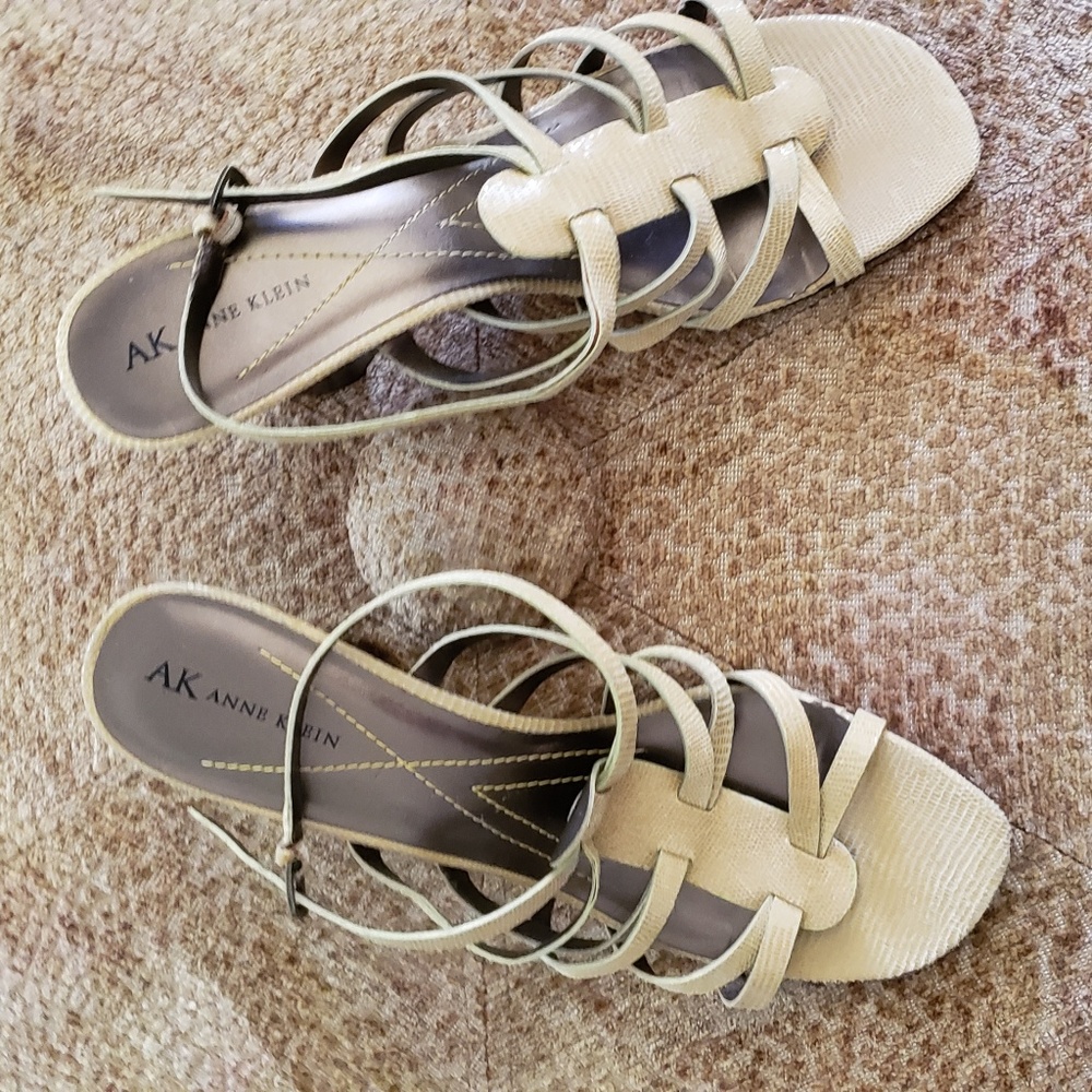 Beige Summer Strap Sandals